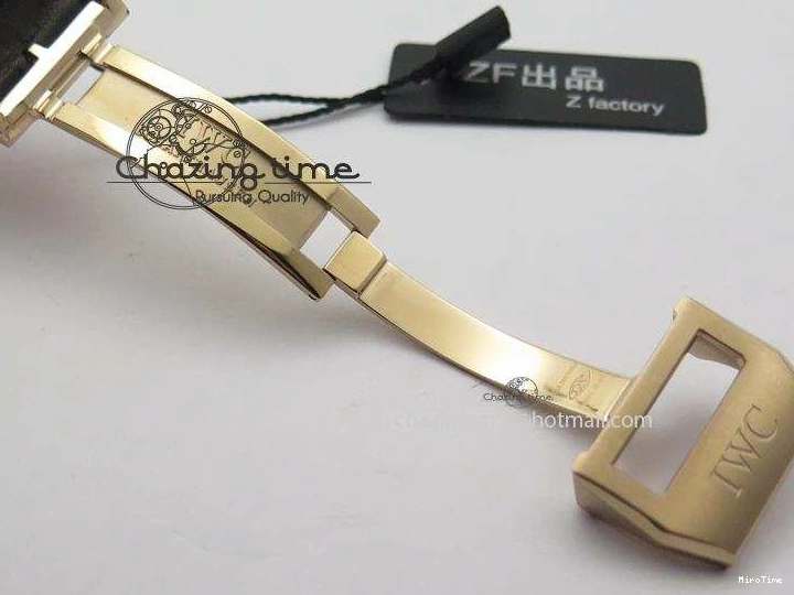 MIROTIME 0226 Big Pilot Real PR 2016 IW500917 RG ZF Best Edition Gray Dial On Brown Leather Strap A Modern 7290